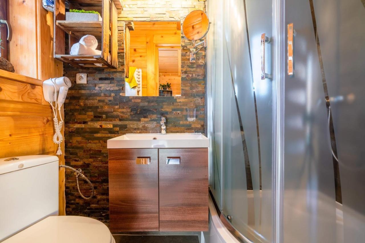 Domki Widokowe Wooden Luxury Chalet & Jacuzzi زومب المظهر الخارجي الصورة