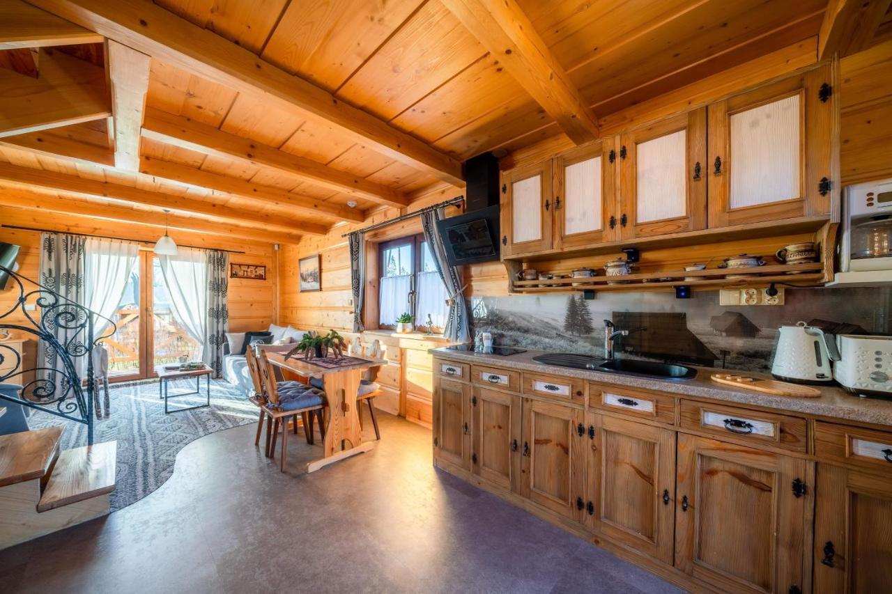 Domki Widokowe Wooden Luxury Chalet & Jacuzzi زومب المظهر الخارجي الصورة