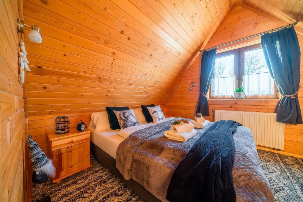Domki Widokowe Wooden Luxury Chalet & Jacuzzi زومب المظهر الخارجي الصورة