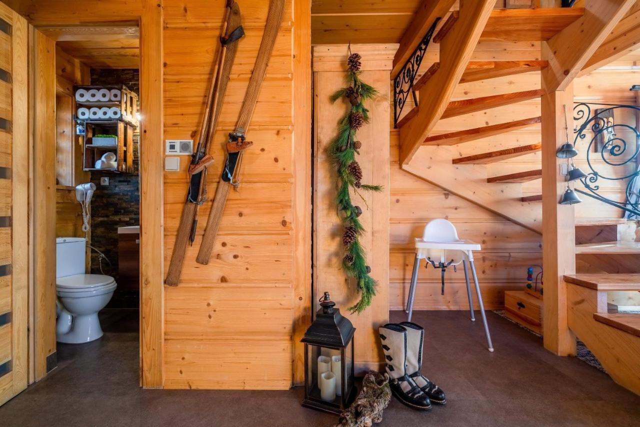 Domki Widokowe Wooden Luxury Chalet & Jacuzzi زومب المظهر الخارجي الصورة