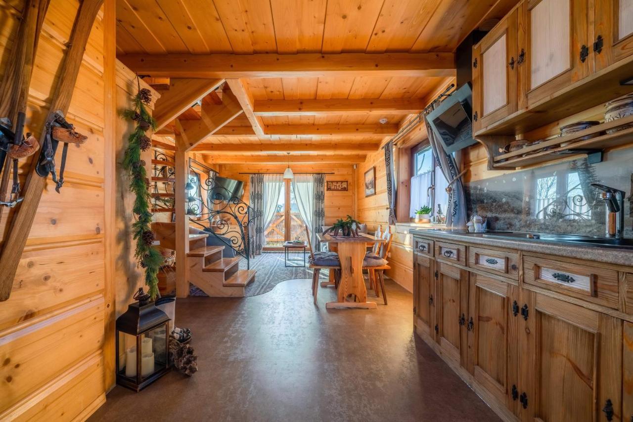Domki Widokowe Wooden Luxury Chalet & Jacuzzi زومب المظهر الخارجي الصورة