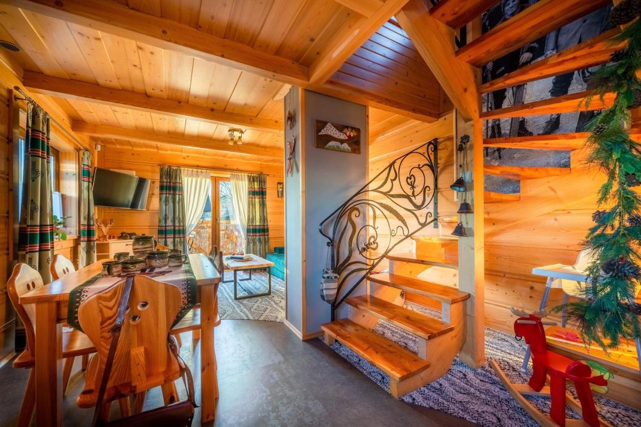 Domki Widokowe Wooden Luxury Chalet & Jacuzzi زومب المظهر الخارجي الصورة