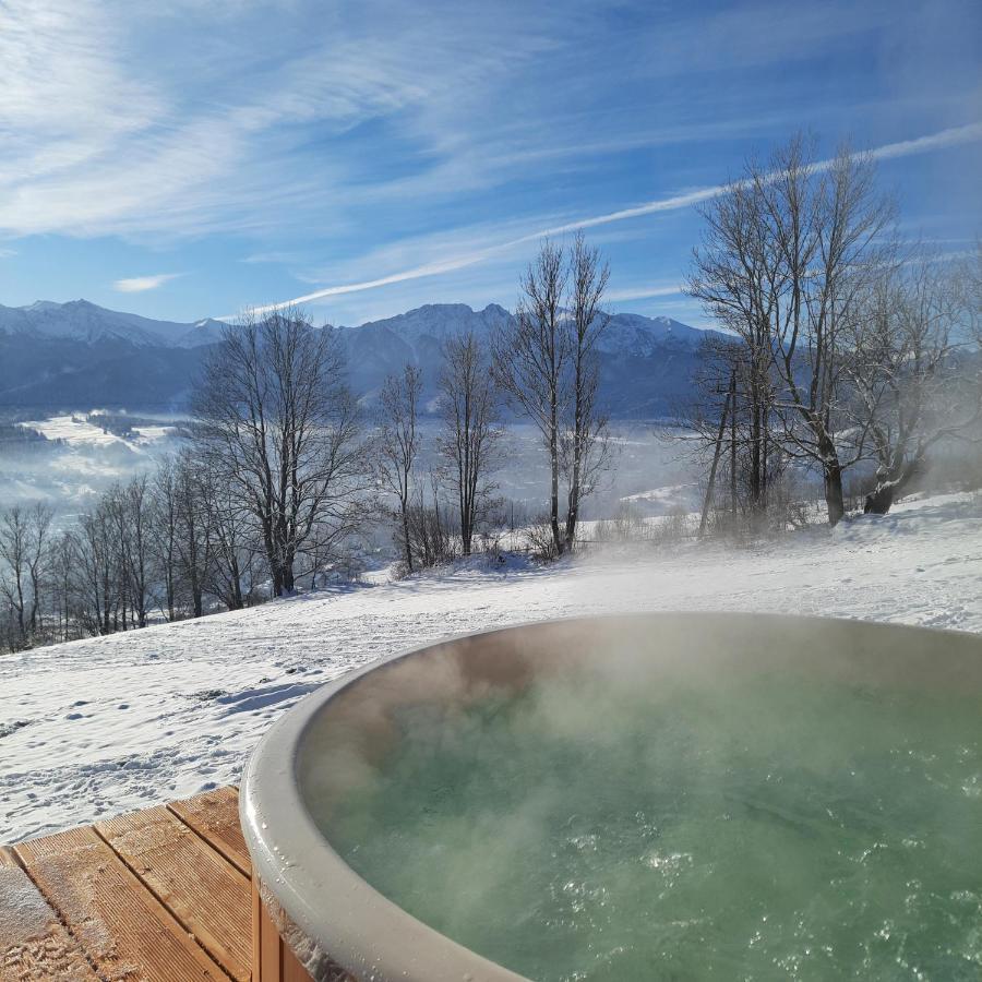 Domki Widokowe Wooden Luxury Chalet & Jacuzzi زومب المظهر الخارجي الصورة
