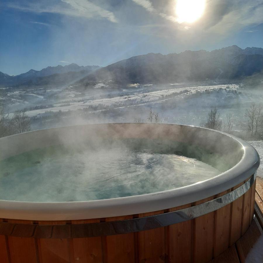 Domki Widokowe Wooden Luxury Chalet & Jacuzzi زومب المظهر الخارجي الصورة
