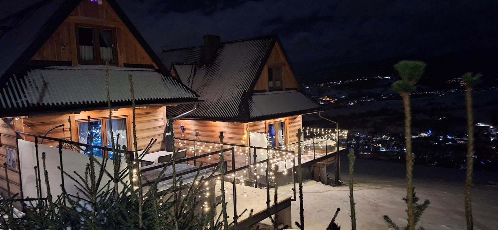 Domki Widokowe Wooden Luxury Chalet & Jacuzzi زومب المظهر الخارجي الصورة