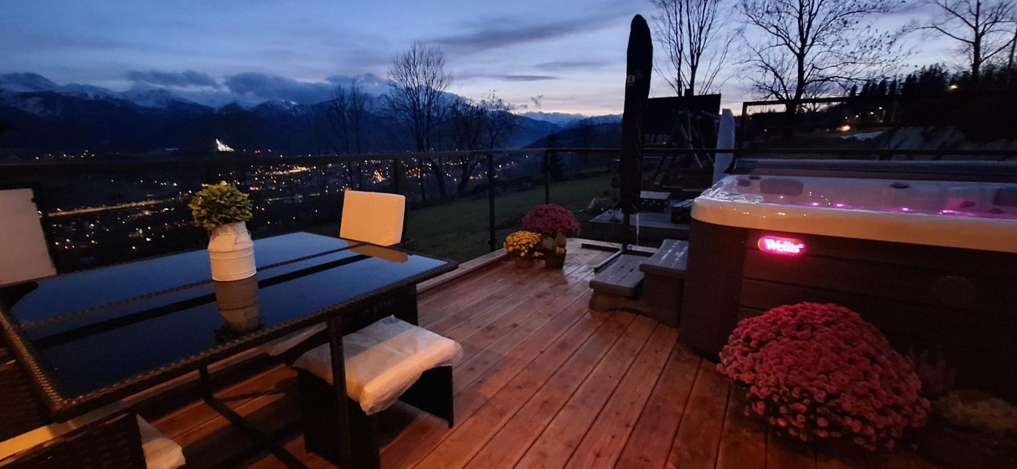 Domki Widokowe Wooden Luxury Chalet & Jacuzzi زومب المظهر الخارجي الصورة