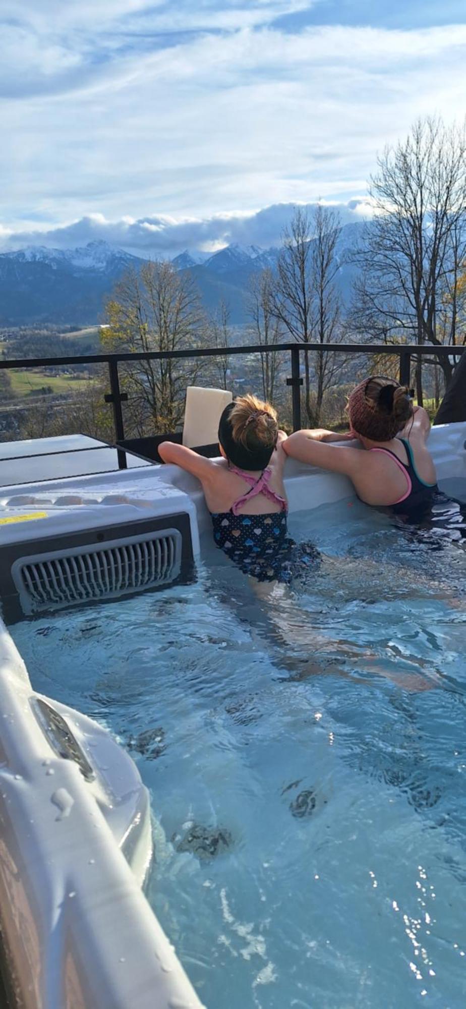 Domki Widokowe Wooden Luxury Chalet & Jacuzzi زومب الغرفة الصورة
